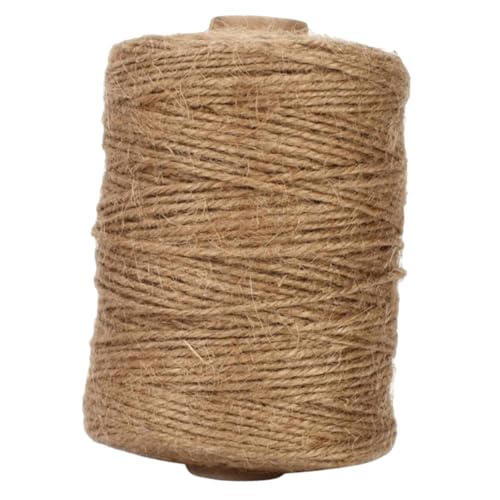 Lurrose 1Rolle Juteseil Natürliche Juteschnur Robustes Bindeseil für Garten Geschenkverpackung Deko DIY Basteln Langlebig und Wiederverwendbar für Vielfältige Anwendungen Lurrose 1Rolle Juteseil Natürliche Juteschnur Robustes Bindeseil für Garten Geschenkverpackung Deko DIY Basteln Langlebig und Wiederverwendbar für Vielfältige Anwendungen von Lurrose
