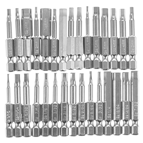 Lurrose 1Satz Teiliges Bohrbit Set Chromstahl Sechskant Bits Für Vielseitige Anwendungen Präzise Reamer Für Metallbearbeitung Für Elektrowerkzeuge Und Handwerkzeuge von Lurrose