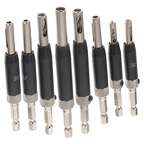 Lurrose 1Satz Türbohrer Teilig Für Ersatzbohrer Aufklappbarer Bohrer Für Präzises Bohren Von Türscharnieren Hss Material von Lurrose