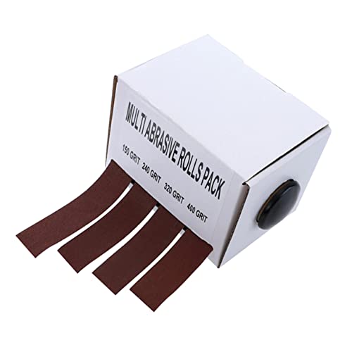Lurrose 1pc Rolle Gürtelkiste Schleifen Grob Streugut Streifen Bußgeld Tuch Schleifpapier Schleifpapierkit Schleifpapierblock Mini -schleifbänder Schleifpapier Für Die Wandreparatur von Lurrose