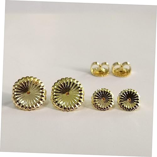 Lurrose 2 Paar Ohrstecker Verschlüsse aus Hochwertigem Silber Gepolstert und Komfortabel Passend für Standard Posts Langlebig und Sicher als Ersatz für Verlorene Ohrring Stopper Damen Lurrose 2 Paar Ohrstecker Verschlüsse aus Hochwertigem Silber Gepolstert und Komfortabel Passend für Standard Posts Langlebig und Sicher als Ersatz für Verlorene Ohrring Stopper Damen von Lurrose