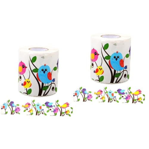 Lurrose 2 Rollen Austauschbarer Pinnwandrand Aufkleber Für Kindertisch Dekoration Praktischer Aufkleber Wandaufkleber Für Das Klassenzimmer Festival-accessoires Colorful Papier von Lurrose