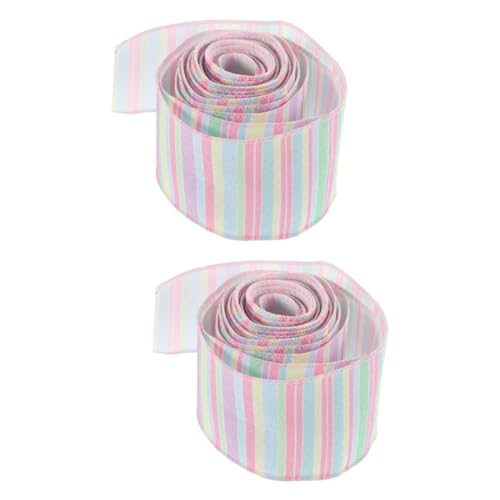 Lurrose 2 Rollen Geschenkband Pastellband Bogenband Geschenkverpackungsband Imitation Drahtband Breit für DIY und Bastelprojekte Vielseitig Einsetzbar für und Accessoires Lurrose 2 Rollen Geschenkband Pastellband Bogenband Geschenkverpackungsband Imitation Drahtband Breit für DIY und Bastelprojekte Vielseitig Einsetzbar für und Accessoires von Lurrose