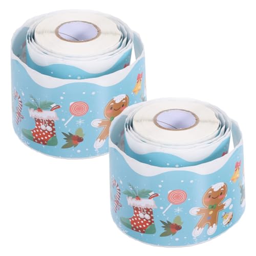 Lurrose 2 Rollen Grenzaufkleber Groß Streifen Dekorationen Für Grenzpapier Dekorativer Randaufkleber Verschleißfestes Bordürendekor Dekoratives Randpapier Randdekor Beschichtetes Papier Lurrose 2 Rollen Grenzaufkleber Groß Streifen Dekorationen Für Grenzpapier Dekorativer Randaufkleber Verschleißfestes Bordürendekor Dekoratives Randpapier Randdekor Beschichtetes Papier von Lurrose