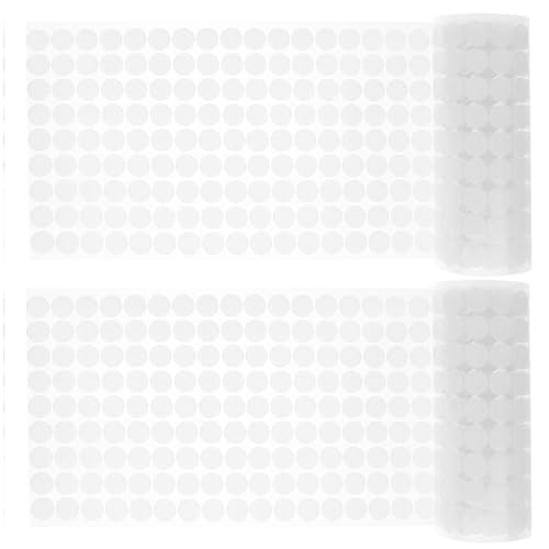 Lurrose 2 Rollen Selbstklebende Dots Klettpunkte für Bastelprojekte Fotos Dekoration Vielseitige Verwendung für Hochzeiten Einladungen und Mehr von Lurrose