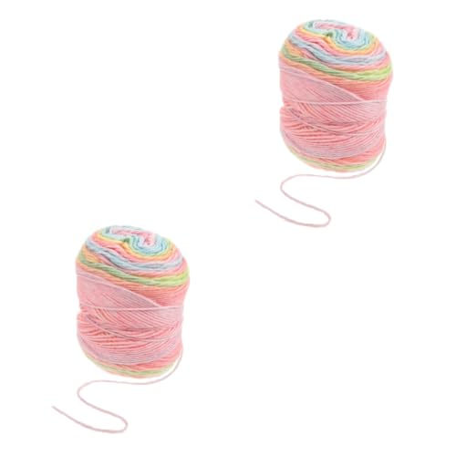 Lurrose 2 Rollen Stricken Strickgarn Handgestricktes Diy-garn Für Jumbo Buntes Garn Häkelgarn Klobig Schal Häkeln Baumwollgarn Bastelgarn Wolle Zum Filzen Diy-garn Basteln Baumwolle Lurrose 2 Rollen Stricken Strickgarn Handgestricktes Diy-garn Für Jumbo Buntes Garn Häkelgarn Klobig Schal Häkeln Baumwollgarn Bastelgarn Wolle Zum Filzen Diy-garn Basteln Baumwolle von Lurrose