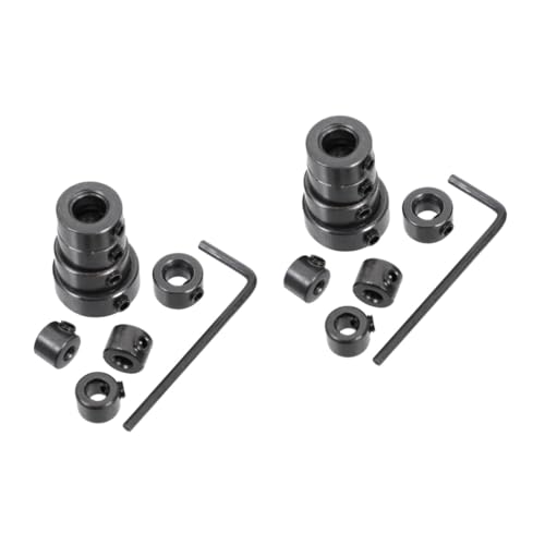 Lurrose 2 Sätze Bohrstopper für Holzarbeiten Tiefenanschlagring Präzise Bohrtiefe Schlüssel für Gleichmäßiges und Schnelles Bohren Lurrose 2 Sätze Bohrstopper für Holzarbeiten Tiefenanschlagring Präzise Bohrtiefe Schlüssel für Gleichmäßiges und Schnelles Bohren von Lurrose