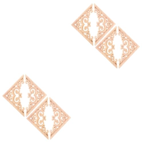 Lurrose 2 Sätze Die Chinesen Schlagholz Bettlakenspanner Gravur Holzapplikation Sticker Und Für Dekorativ Trimmen Trimmt Diy-material Aus Holz Geschnitzte Applikationen Hölzern 4 Stück * 2 Lurrose 2 Sätze Die Chinesen Schlagholz Bettlakenspanner Gravur Holzapplikation Sticker Und Für Dekorativ Trimmen Trimmt Diy-material Aus Holz Geschnitzte Applikationen Hölzern 4 Stück * 2 von Lurrose