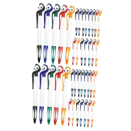 Lurrose 2 Sätze Fußball Kugelschreiber Sport-neuheitsstift Ballsport-schreibstift Bleistifte Für Fußballzubehör Für Mädchen Bleistifte Fußballstift Plastik 20 Stück * 2 von Lurrose