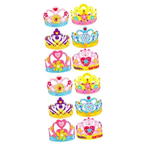 Lurrose 2 Sätze Geburtstagshut Geburtstagsparty Zubehör Kronendekorationen Partyhüte Babyhaube Stirnbänder Kappe Geburtstagskrone Samt Geburtstagskronen Für Mädchen 6 Stück * 2 Lurrose 2 Sätze Geburtstagshut Geburtstagsparty Zubehör Kronendekorationen Partyhüte Babyhaube Stirnbänder Kappe Geburtstagskrone Samt Geburtstagskronen Für Mädchen 6 Stück * 2 von Lurrose