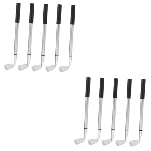 Lurrose 2 Sätze Golf-styling-stift Süße Stifte Schreibwaren Farbig Graviert Mini Stifte Für Souvenirs Kugelschreiber Für Zu Hause Schulbedarf Verein Stifte Pp 5 Stücke * 2 von Lurrose