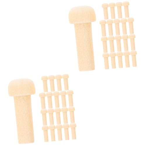 Lurrose 2 Sätze Holzachsen Pegs Unbemalte Holz Pegs Für Diy Projekte Natürliche Holz Mit Langlebige Bastelmaterialien Für Möbel 20 Stück * 2 Lurrose 2 Sätze Holzachsen Pegs Unbemalte Holz Pegs Für Diy Projekte Natürliche Holz Mit Langlebige Bastelmaterialien Für Möbel 20 Stück * 2 von Lurrose