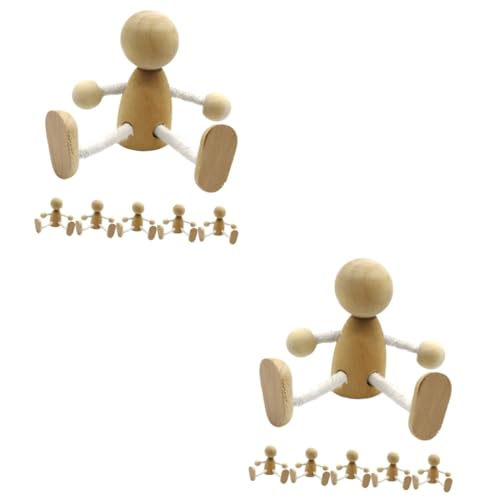 Lurrose 2 Sätze Landschaftsholzpuppe Holzspielzeug Holzfiguren Für Anbindung Unvollendet Von Tischdekorationen Dekorative Puppe Diy Holzpuppe Hölzern 6 Stücke * 2 Lurrose 2 Sätze Landschaftsholzpuppe Holzspielzeug Holzfiguren Für Anbindung Unvollendet Von Tischdekorationen Dekorative Puppe Diy Holzpuppe Hölzern 6 Stücke * 2 von Lurrose