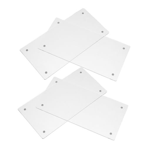 Lurrose 2 Sätze Magnetische Acryl Bilderrahmen Transparent Doppelseitig Frameless Tischkartenhalter Für Preisschilder Tischkarten Vielseitig Lurrose 2 Sätze Magnetische Acryl Bilderrahmen Transparent Doppelseitig Frameless Tischkartenhalter Für Preisschilder Tischkarten Vielseitig von Lurrose
