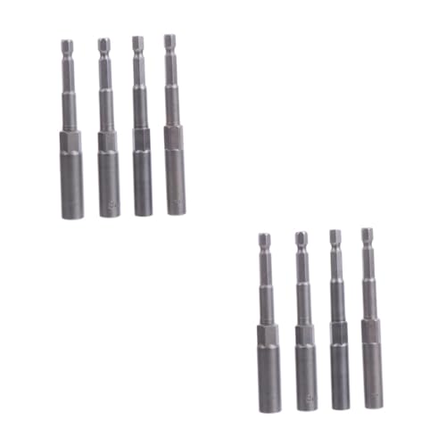 Lurrose 2 Sätze Magnetische Chargenkopfhülle Ärmel Metrisch Verlängerung Bohrbitstufer Magnet -werkzeughalter Chrom-vanadium-legierter Stahl Silver 4 Stücke * 2 Lurrose 2 Sätze Magnetische Chargenkopfhülle Ärmel Metrisch Verlängerung Bohrbitstufer Magnet -werkzeughalter Chrom-vanadium-legierter Stahl Silver 4 Stücke * 2 von Lurrose
