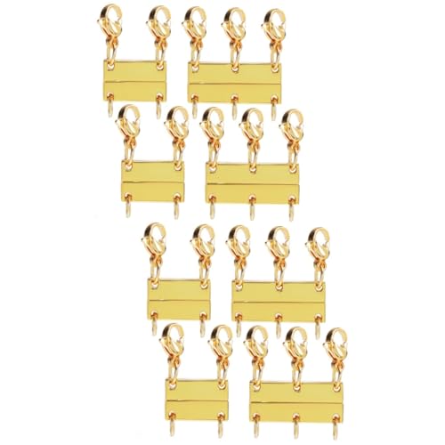 Lurrose 2 Sätze Magnetische Halskette Mehrlagige Schnalle Kette Schlüsselringe Halskettenverschluss Anhängerverschluss Quetschperlen Abreißbares Schlüsselband 2 Stücke * 2 Lurrose 2 Sätze Magnetische Halskette Mehrlagige Schnalle Kette Schlüsselringe Halskettenverschluss Anhängerverschluss Quetschperlen Abreißbares Schlüsselband 2 Stücke * 2 von Lurrose