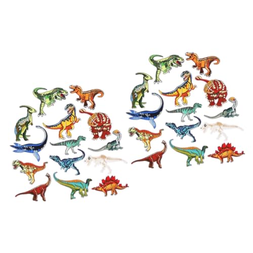 Lurrose 2 Sätze Multifunktions-kleiderflicken Dinosaurierkostüm Stoff Wiedersehen Stickerpappier Aufkleber Flicken Für Bekleidung Flicken Zum Reparieren Von Kleidung Stickerei 14 Stück * 2 Lurrose 2 Sätze Multifunktions-kleiderflicken Dinosaurierkostüm Stoff Wiedersehen Stickerpappier Aufkleber Flicken Für Bekleidung Flicken Zum Reparieren Von Kleidung Stickerei 14 Stück * 2 von Lurrose