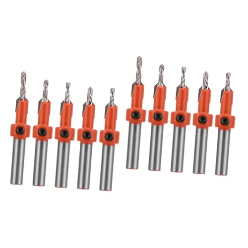 Lurrose 2 Sätze Senkbohrer Versenken Schlüssel Holzbearbeitung Schalter Fase Senkerbohrer Countersink Kammernbohrer Hochgeschwindigkeitsstahl Orange 5 Stück * 2 Lurrose 2 Sätze Senkbohrer Versenken Schlüssel Holzbearbeitung Schalter Fase Senkerbohrer Countersink Kammernbohrer Hochgeschwindigkeitsstahl Orange 5 Stück * 2 von Lurrose