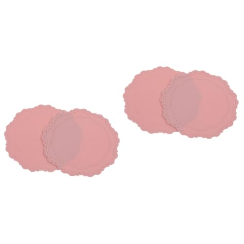 Lurrose 2 Sätze Stempelkissen Versiegeln Kit Für Wachssiegel Doppelt Warmhalteplatten Kühlpads Wachsplatte Versiegeln Wachssiegel Stempel Versiegelung Abdeckung Kieselgel Rosa 2 Stück * 2 von Lurrose