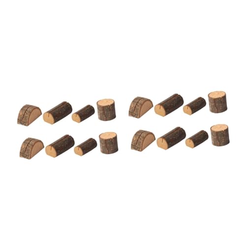 Lurrose 2 Sätze Teiliges Holz Kartenhalter Kreative Fotoclips Im Rustikalen Stil Für Memo Notizen Postkarten Und Tischdekoration Für Hochzeiten Und Feiern 8 Stück * 2 von Lurrose