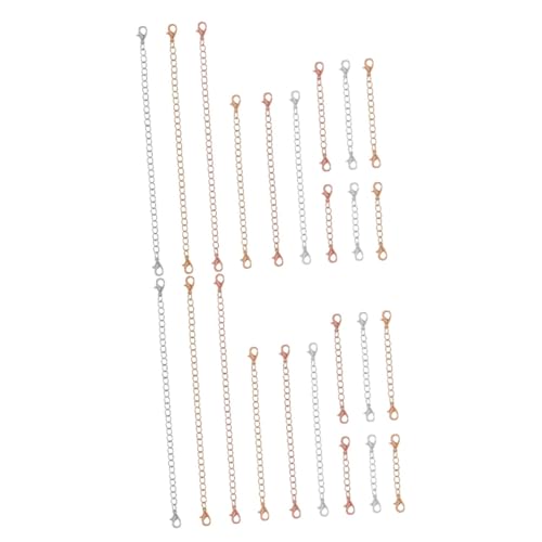 Lurrose 2 Sätze Verlängerungskette Trendy Extender Silberkette Klein Geldgeschenke Weihnachten Weichnachtsgeschke Lange Halskettenkette Schmuckverlängerungen Legierung 12 Stücke * 2 Lurrose 2 Sätze Verlängerungskette Trendy Extender Silberkette Klein Geldgeschenke Weihnachten Weichnachtsgeschke Lange Halskettenkette Schmuckverlängerungen Legierung 12 Stücke * 2 von Lurrose