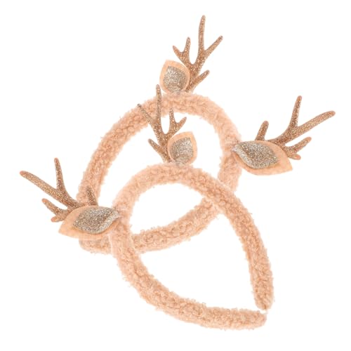 Lurrose 2 Stück Geweih Stirnband Weihnachten Haarreif weihnachts haarschmuck Weihnachts-Haarschmuck Weihnachtsstirnbänder für frauen weihnachtskostüm zubehör Rentier-Stirnband Stoff Khaki Lurrose 2 Stück Geweih Stirnband Weihnachten Haarreif weihnachts haarschmuck Weihnachts-Haarschmuck Weihnachtsstirnbänder für frauen weihnachtskostüm zubehör Rentier-Stirnband Stoff Khaki von Lurrose