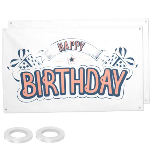 Lurrose 2 Stück Großes DIY Banner Polyester Blanko Banner mit Ösen und Aufhängeseil Vielseitig Bemalbar für Party Dekoration Outdoor Indoor Werbeschilder und Heimdeko Lurrose 2 Stück Großes DIY Banner Polyester Blanko Banner mit Ösen und Aufhängeseil Vielseitig Bemalbar für Party Dekoration Outdoor Indoor Werbeschilder und Heimdeko von Lurrose