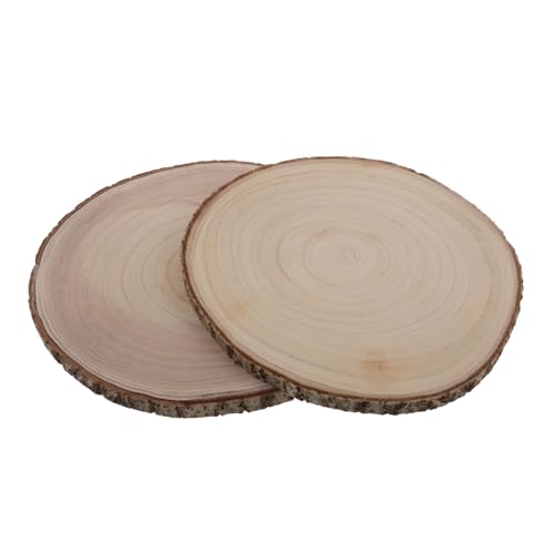 Lurrose 2 Stück Handbemalte Materialien DIY Holzmaterial Handbemalte Holzscheiben Basteln mit Holz Dekoration Holz hochzeit dekoration Naturstammscheiben rustikale Holzkreise Beige Lurrose 2 Stück Handbemalte Materialien DIY Holzmaterial Handbemalte Holzscheiben Basteln mit Holz Dekoration Holz hochzeit dekoration Naturstammscheiben rustikale Holzkreise Beige von Lurrose