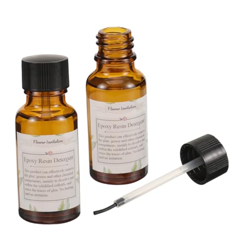 Lurrose 2 Stück Harzfreisetzungsagent epoxidharz zubehör Epoxidharzformen lösen sich DIY-Versorgung freigeben Harz-Epoxid-Formen lösen sich Formen für Epoxidharz Epoxidklebstoff von Lurrose