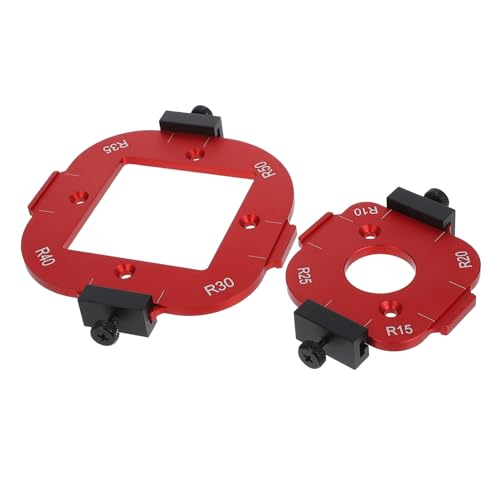 Lurrose 2 Stück Holzbearbeitung Rundkantenschablone Teiliges Metall Router Frässchablonen Eckradius Vorlagen für Diy Möbel Schränke Bilderrahmen Tisch und Stuhlkanten Stabile Präzise Lurrose 2 Stück Holzbearbeitung Rundkantenschablone Teiliges Metall Router Frässchablonen Eckradius Vorlagen für Diy Möbel Schränke Bilderrahmen Tisch und Stuhlkanten Stabile Präzise von Lurrose