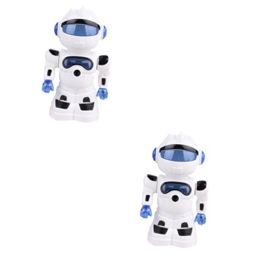 Lurrose 2 Stück Roboter-bleistiftspitzer Anspitzer Stifte Roboter Schule Handspitzer Für Bleistifte Robotik Bleistiftschärfer Maschine Für Student Abs Blue von Lurrose