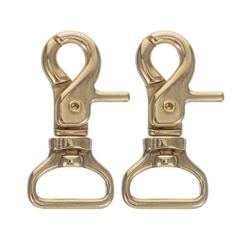 Lurrose 2 Stück Robuster Lobster Claw Clip Schlüsselanhänger Drehbarer Verschluss für Outdoor und Täglichen Gebrauch Lurrose 2 Stück Robuster Lobster Claw Clip Schlüsselanhänger Drehbarer Verschluss für Outdoor und Täglichen Gebrauch von Lurrose