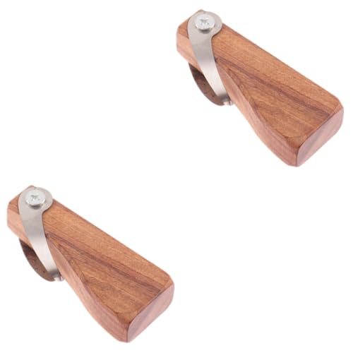 Lurrose 2 Stück Schneidemesser für Keramikwerkzeuge Skulptur Hey Töpfer-Werkzeugset ton werkzeug clay tools praktische Töpferwerkzeuge Schnitzen von Modellierwerkzeugen hölzern Light Brown von Lurrose