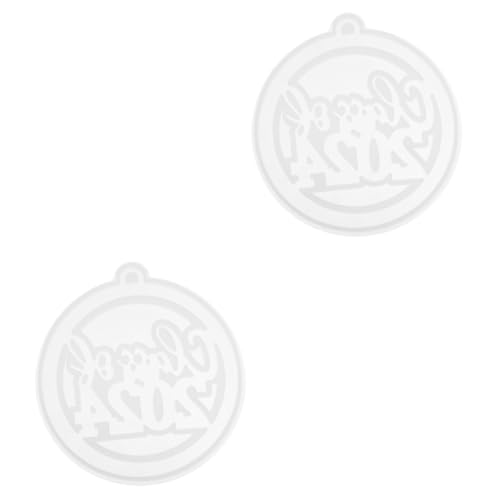 Lurrose 2 Stück Silikonform persönlicher schlüsselanhänger abschlussgeschenk DIY Schlüsselanhänger silicon gießform Herstellung Schlüsselbund Element DIY formen DIY Bastelform Kieselgel Lurrose 2 Stück Silikonform persönlicher schlüsselanhänger abschlussgeschenk DIY Schlüsselanhänger silicon gießform Herstellung Schlüsselbund Element DIY formen DIY Bastelform Kieselgel von Lurrose