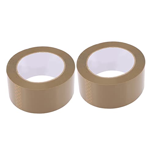Lurrose 2 Stück Teiliges Packband Stark Klebend Braunes Verpackungsband Reißfestes Beschreibbares Karton Klebeband für Transport und Versand Lurrose 2 Stück Teiliges Packband Stark Klebend Braunes Verpackungsband Reißfestes Beschreibbares Karton Klebeband für Transport und Versand von Lurrose
