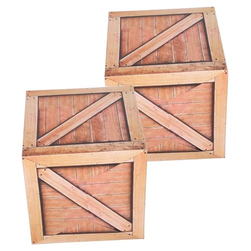 Lurrose 2 Stück Teiliges Simulation Holzboxen Dekoration Western Cowboy Party Mittelstücke Papierboxen Kreative Partyrequisiten Vielseitig Einsetzbar Platzsparend Lurrose 2 Stück Teiliges Simulation Holzboxen Dekoration Western Cowboy Party Mittelstücke Papierboxen Kreative Partyrequisiten Vielseitig Einsetzbar Platzsparend von Lurrose