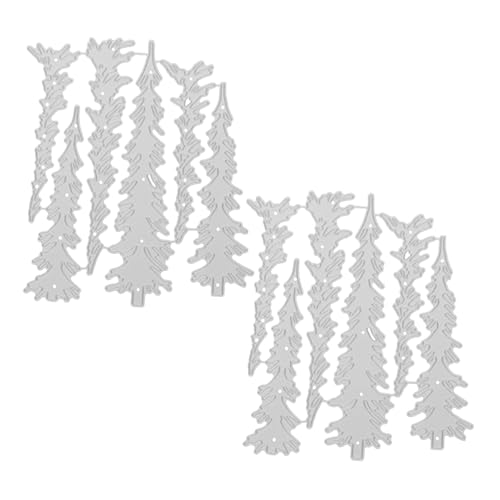 Lurrose 2 Stück Teiliges Weihnachtsbaum Stanzformen aus Robustem Carbonstahl Präzise Stanzkanten für Scrapbooking Prägung und DIY Bastelprojekte Kompatibel mit Papier Stoff und Dünnem Lurrose 2 Stück Teiliges Weihnachtsbaum Stanzformen aus Robustem Carbonstahl Präzise Stanzkanten für Scrapbooking Prägung und DIY Bastelprojekte Kompatibel mit Papier Stoff und Dünnem von Lurrose