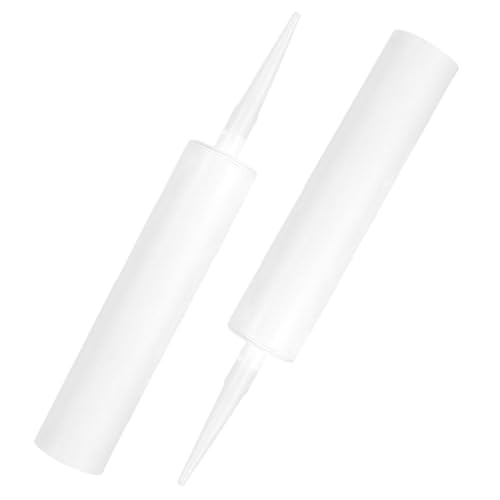 Lurrose 2 Stück leerer Schlauch Flasche drücken Nadel Holzbearbeitung behälter Wasserflasche leere Dichtschläuche wiederverwendbar nachfüllbare Dichtungstube Plastik Weiß Lurrose 2 Stück leerer Schlauch Flasche drücken Nadel Holzbearbeitung behälter Wasserflasche leere Dichtschläuche wiederverwendbar nachfüllbare Dichtungstube Plastik Weiß von Lurrose