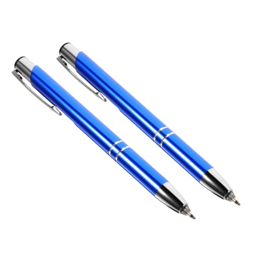 Lurrose 2 Stücke Metall Kugelschreiber Metall Stifte LED Licht Up Stift Kreative Kugelschreiber Blau Lurrose 2 Stücke Metall Kugelschreiber Metall Stifte LED Licht Up Stift Kreative Kugelschreiber Blau von Lurrose