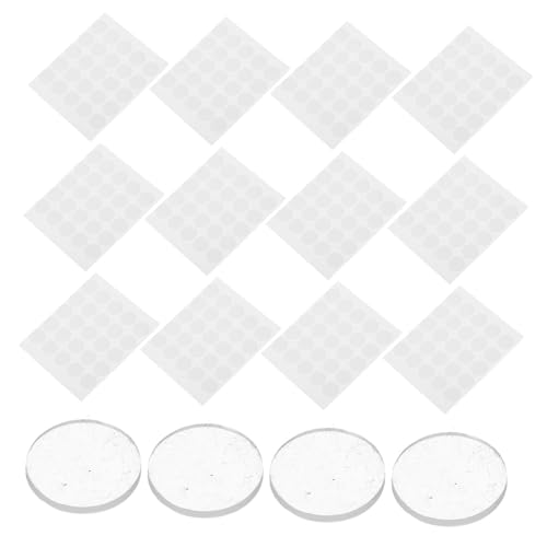 Lurrose 20 Blatt Doppelseitige Klebepunkte Für Diy-bastelkreisaufkleber Für Mikrolandschaftsdekoration, Entfernbares, Spurloses Klebeband Zum Befestigen von Lurrose