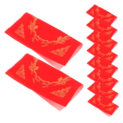Lurrose 20 Blatt Rote Papierfeder Couplets Neujahr Couplet Chinesische Kalligrafie Frühlingsfest Dekoration wiederverwendbares Kalligraphiepapier Couplets zum chinesischen Frühlingsfest Lurrose 20 Blatt Rote Papierfeder Couplets Neujahr Couplet Chinesische Kalligrafie Frühlingsfest Dekoration wiederverwendbares Kalligraphiepapier Couplets zum chinesischen Frühlingsfest von Lurrose