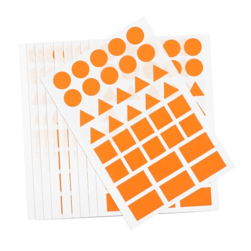 Lurrose 20 Blatt Selbstklebende Sticker Verschiedenen Formen Rechtecke Kreise zur Büroorganisation und Heimlabeling Lurrose 20 Blatt Selbstklebende Sticker Verschiedenen Formen Rechtecke Kreise zur Büroorganisation und Heimlabeling von Lurrose