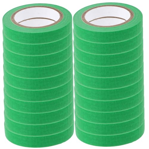 Lurrose 20 Rollen Maßgeschneidertes Positionierungsband kleiden Klebeband Vinyl dünn Nähen wandverkleidung wand polsterung papierbasteln washi-tape Nähwerkzeuge farbiges Abdeckband Green Lurrose 20 Rollen Maßgeschneidertes Positionierungsband kleiden Klebeband Vinyl dünn Nähen wandverkleidung wand polsterung papierbasteln washi-tape Nähwerkzeuge farbiges Abdeckband Green von Lurrose