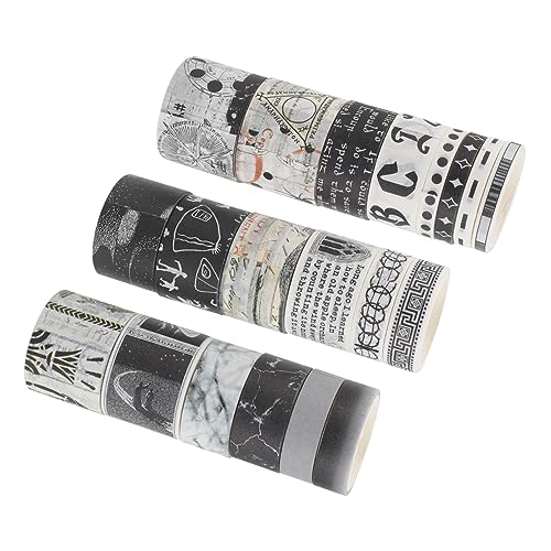 Lurrose 20 Rollen Retro-Washi-Tape Journaling Zeitschrift für farbig breit dünn the washi tape party decoration Klebeband Set Tagebuchdekoration Vintage Washi Tape Handkontenbänder Papier Lurrose 20 Rollen Retro-Washi-Tape Journaling Zeitschrift für farbig breit dünn the washi tape party decoration Klebeband Set Tagebuchdekoration Vintage Washi Tape Handkontenbänder Papier von Lurrose