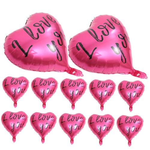 Lurrose 20 Stück Herzförmiger Folienballon Ballonständer-kit Ich Liebe Dich Luftballons Party Feier Luftballons Vorschlagsdekorationen Willst Du Mich Heiraten? Ballon Aluminium Rosy Lurrose 20 Stück Herzförmiger Folienballon Ballonständer-kit Ich Liebe Dich Luftballons Party Feier Luftballons Vorschlagsdekorationen Willst Du Mich Heiraten? Ballon Aluminium Rosy von Lurrose