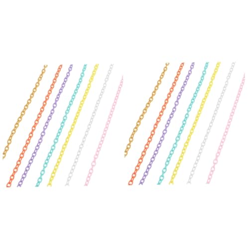 Lurrose 20 Stück Kunststoff Ketten für Diy Schmuckherstellung Zufällige Farben für Schlüsselanhänger Brillenketten und Mehr Glatte Oberfläche Sicher und Vielseitig Einsetzbar Lurrose 20 Stück Kunststoff Ketten für Diy Schmuckherstellung Zufällige Farben für Schlüsselanhänger Brillenketten und Mehr Glatte Oberfläche Sicher und Vielseitig Einsetzbar von Lurrose