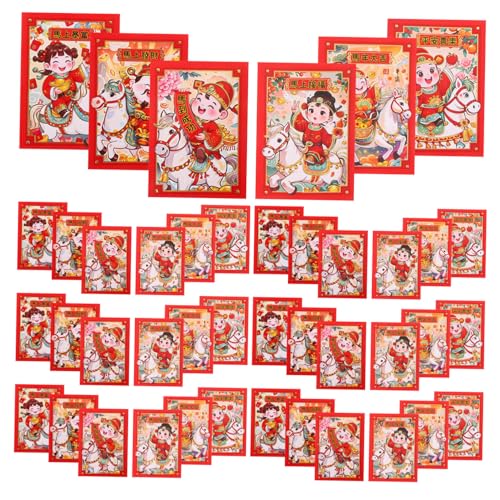 Lurrose 20 Stück Rote Umschläge mit Cartoon Pferd Motiv Chinesische Neujahr Roten Geldtaschen für Geldgeschenke Stabile Papierqualität Geeignet für Frühlingsfest Hochzeit Geburtstag Lurrose 20 Stück Rote Umschläge mit Cartoon Pferd Motiv Chinesische Neujahr Roten Geldtaschen für Geldgeschenke Stabile Papierqualität Geeignet für Frühlingsfest Hochzeit Geburtstag von Lurrose