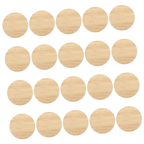 Lurrose 20 Stück Runde Bambus Scheiben für Diy Handwerk Unvollendete Holzscheiben Geeignet für Malerei Bastelprojekte und Lurrose 20 Stück Runde Bambus Scheiben für Diy Handwerk Unvollendete Holzscheiben Geeignet für Malerei Bastelprojekte und von Lurrose