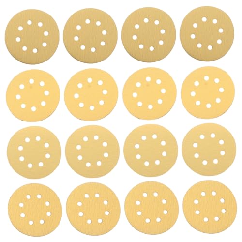 Lurrose 20 Stück Schleifpapier aus Samt Discs -Loch-Schleifpapier runden runde Schleifscheiben Löcher Trockenbau Streugut Schleifpapier aus Metall Schleifpapier zum Polieren von Holz Khaki Lurrose 20 Stück Schleifpapier aus Samt Discs -Loch-Schleifpapier runden runde Schleifscheiben Löcher Trockenbau Streugut Schleifpapier aus Metall Schleifpapier zum Polieren von Holz Khaki von Lurrose