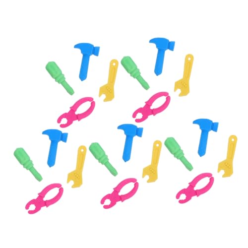 Lurrose 20 Stück Schraubenschlüssel Radiergummi Radiergummis Kleine Preise Für Als Belohnungen Mini Radierstift Schatztruhe Für Kinderpreise Mono Radiergummi Japanische von Lurrose